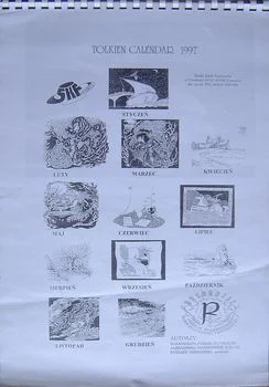 Calendario de Tolkien de 1997 (en polaco)