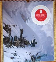 Tolkien – El calendario del centenario de 1992