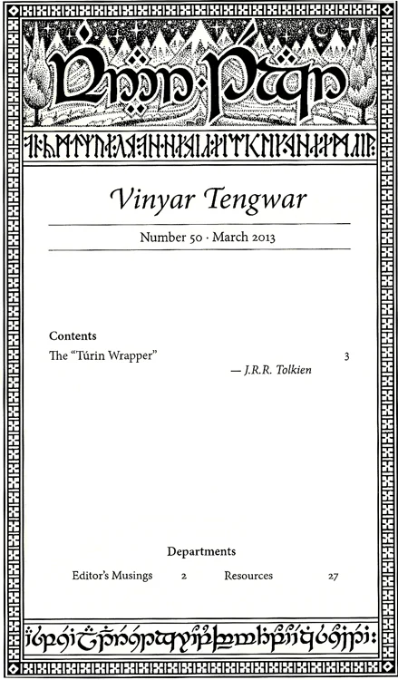 Vinyar Tengwar 50